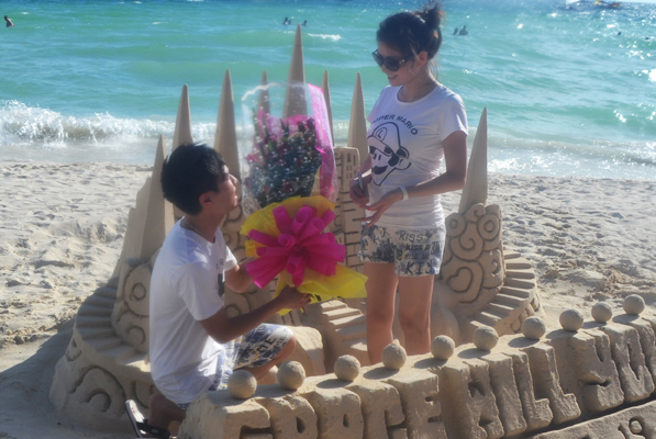 wedding proposal at the district boracay station 2