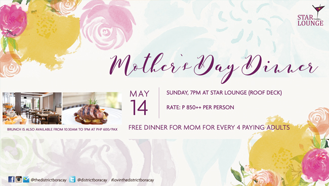 Mothers Day Promo 2017