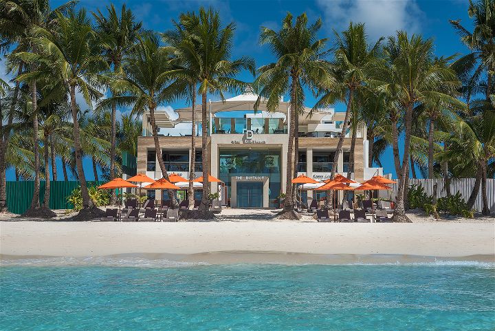 The District Boracay Facade