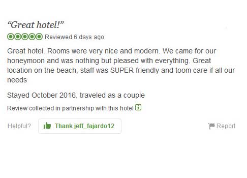 Tripadvisor October Review
