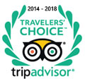 TripAdvisor Travellers Choice 2014-2018